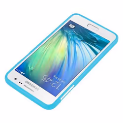 Cadorabo Case for Samsung Galaxy A3 2015 case cover - JELLY LIGHT BLUE