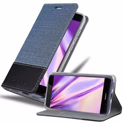 Cadorabo Case for Huawei P8 LITE 2017 case cover - DARK BLUE BLACK