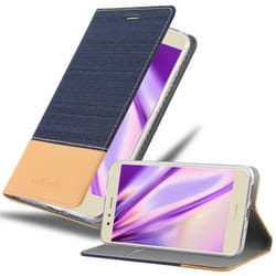 Cadorabo Case for Huawei P10 LITE case cover - DARK BLUE BROWN