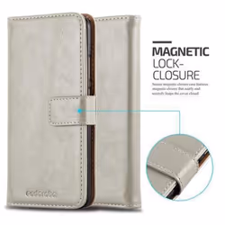 Cadorabo DE-110777 mobile phone case 14 cm (5.5") Flip case Brown