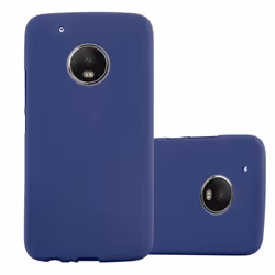 Cadorabo Case for Motorola MOTO G5 case cover - FROST DARK BLUE