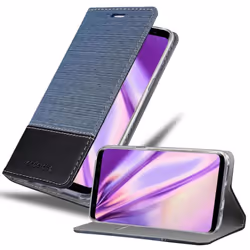 Cadorabo Case for Samsung Galaxy S8 PLUS case cover - DARK BLUE BLACK