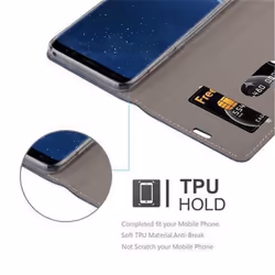 Cadorabo Case for Samsung Galaxy S8 PLUS case cover - DARK BLUE BLACK
