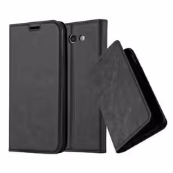 Cadorabo DE-111288, Flip case, Samsung, Galaxy J3 2017 US Version, 12.7 cm (5"), Black