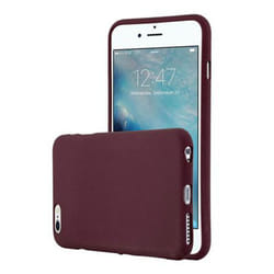 Cadorabo Case for Apple iPhone 6 / iPhone 6S case cover - FROST BORDEAUX PURPLE