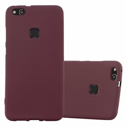 Cadorabo Case for Huawei P10 LITE case cover - FROST BORDEAUX PURPLE