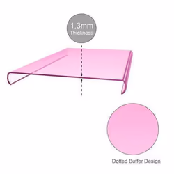 Cadorabo DE-111670 mobile phone case Cover Pink, Translucent