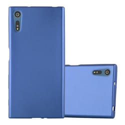 Cadorabo Case for Sony Xperia XZ / XZs case cover - METALLIC BLUE