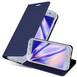 Cadorabo Case for Samsung Galaxy A3 2017 case cover - CLASSY DARK BLUE