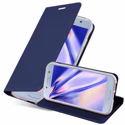 Cadorabo Case for Samsung Galaxy A5 2017 case cover - CLASSY DARK BLUE