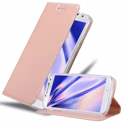 Cadorabo DE-113045, Flip case, Samsung, Galaxy S4, 12.7 cm (5"), Pink