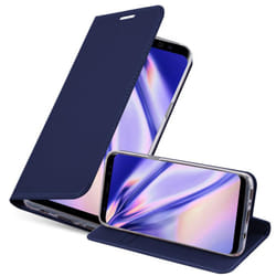 Cadorabo Case for Samsung Galaxy S8 PLUS case cover - CLASSY DARK BLUE