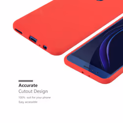 Cadorabo DE-113218 mobile phone case 13.2 cm (5.2") Cover Red