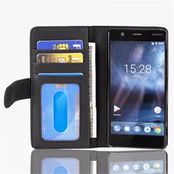 Cadorabo DE-112855 mobile phone case 12.7 cm (5") Flip case Black