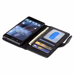 Cadorabo DE-112855 mobile phone case 12.7 cm (5") Flip case Black