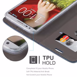 Cadorabo Case for LG G2 MINI case cover - DARK BLUE BLACK