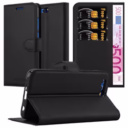 Cadorabo DE-113797, Flip case, Honor, Honor 9, 13.1 cm (5.15"), Black