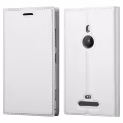 Cadorabo DE-114340, Flip case, Nokia, Lumia 925, 11.4 cm (4.5"), White
