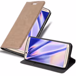 Cadorabo DE-114984, Flip case, ZTE, Axon 7 MINI, 13.2 cm (5.2"), Brown