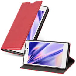 Cadorabo DE-115067 mobile phone case 13.5 cm (5.3") Flip case Red