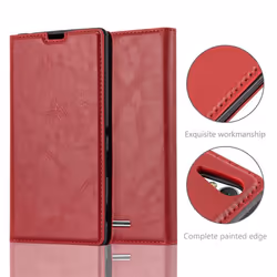 Cadorabo DE-115067 mobile phone case 13.5 cm (5.3") Flip case Red