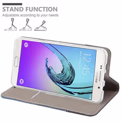 Cadorabo Case for Samsung Galaxy A7 2016 case cover - DARK BLUE BLACK