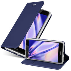 Cadorabo Case for Huawei P8 LITE 2017 case cover - CLASSY DARK BLUE