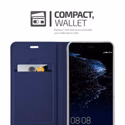 Cadorabo Case for Huawei P10 case cover - CLASSY DARK BLUE
