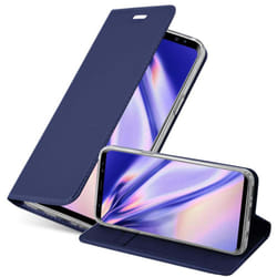 Cadorabo Case for Samsung Galaxy S9 case cover - CLASSY DARK BLUE