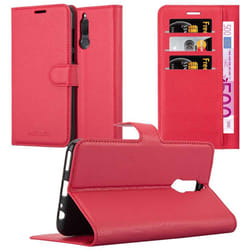 Cadorabo DE-116026 mobile phone case 15 cm (5.9") Flip case Red