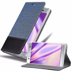 Cadorabo Case for Sony Xperia XA2 ULTRA case cover - DARK BLUE BLACK