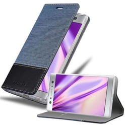 Cadorabo Case for Sony Xperia XA2 ULTRA case cover - DARK BLUE BLACK