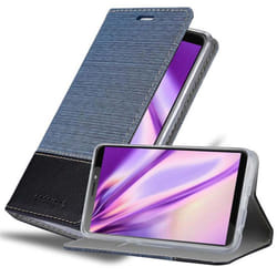 Cadorabo Case for HTC Desire 12 PLUS case cover - DARK BLUE BLACK