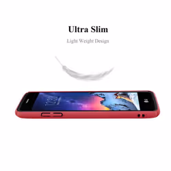 Cadorabo Case for LG K8 2017 Cover Protection Shockproof hard case - FROSTY RED