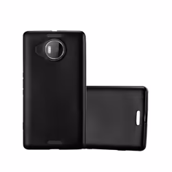 Cadorabo Case for Nokia Lumia 950 XL case cover - METALLIC BLACK