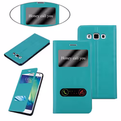 Cadorabo DE-119150 mobile phone case 14 cm (5.5") Flip case Turquoise