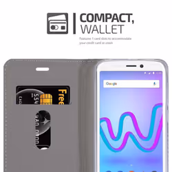 Cadorabo Case for WIKO JERRY 3 case cover - DARK BLUE BLACK