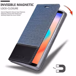 Cadorabo Case for Cubot J3 PRO case cover - DARK BLUE BLACK