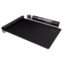 Nitro Concepts DM12, Black, Monochromatic, Fabric, Rubber, Gaming mouse pad