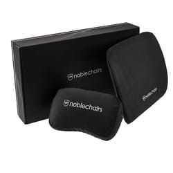 noblechairs NBL-SP-PST-008 office & computer chair accessory Pillow set Black 2 pc(s)