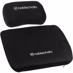 noblechairs NBL-SP-PST-008 office & computer chair accessory Pillow set Black 2 pc(s)