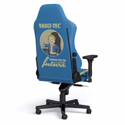 noblechairs NBL-HRO-PU-FVT video game chair PC gaming chair Padded seat Blue, Yellow - Additional view 3