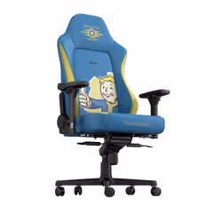 noblechairs NBL-HRO-PU-FVT video game chair PC gaming chair Padded seat Blue, Yellow - Additional view 6