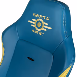 noblechairs NBL-HRO-PU-FVT video game chair PC gaming chair Padded seat Blue, Yellow - Additional view 7