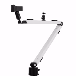 Streamplify Mount Arm, Camera, Microphone, Mobile phone/Smartphone, Ring lamp, Passive holder, Desk, Black, White