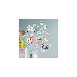 Wall Tattoos - 8 Sheets of Wall Stickers for Children - Children's Room Decoration - Wall Decoration - Astronauts - 22 x 30 cm per Sheet - for Boys
