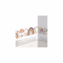 Children's Border Rainbow | Border for Children | Embellishment of Walls and Theme Rooms | Wall Decoration for Boys and Girls ...