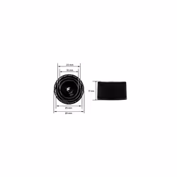 10 x 1000 ml plastic bottles 1 litre plastic bottles made of HDPE round bottles with black screw caps or lids empty bottles with thread size 25 mm