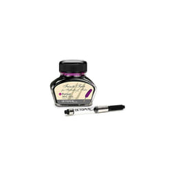 Fluids Purpur - Writing ink including converter, Fountain pen ink in ink glass, Calligraphy ink for dip pen, Violet 30ml