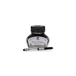 Fluids Pebble Stone - Fountain pen ink in pastel colours with converter, Writing ink in inkwell, Calligraphy ink, Pastel Grey 30 ml